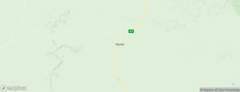 Injune, Australia Map