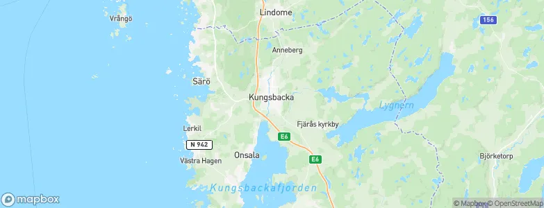 Inlag, Sweden Map