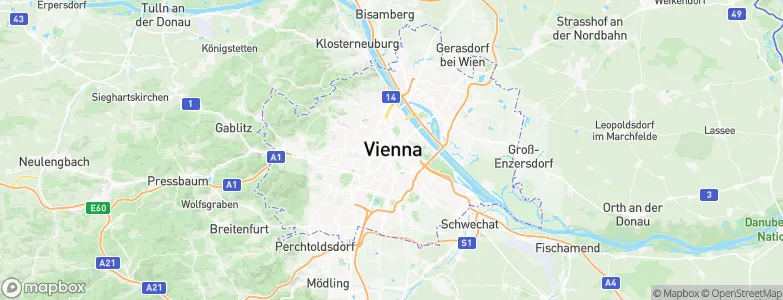 Inner city, Austria Map