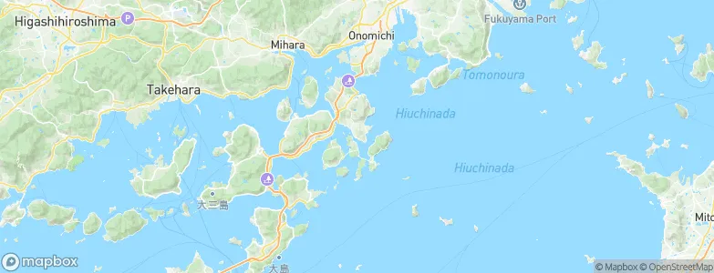 Innoshima, Japan Map