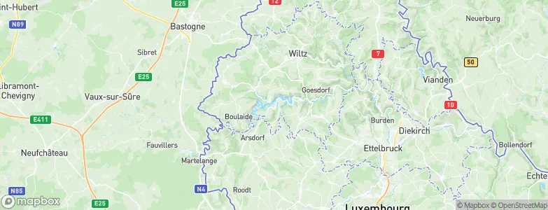 Insenborn, Luxembourg Map