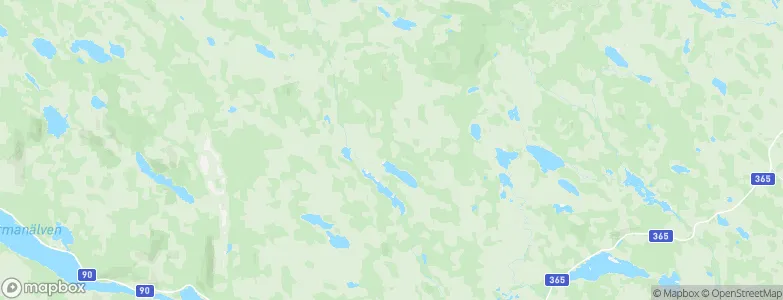 Insjön, Sweden Map
