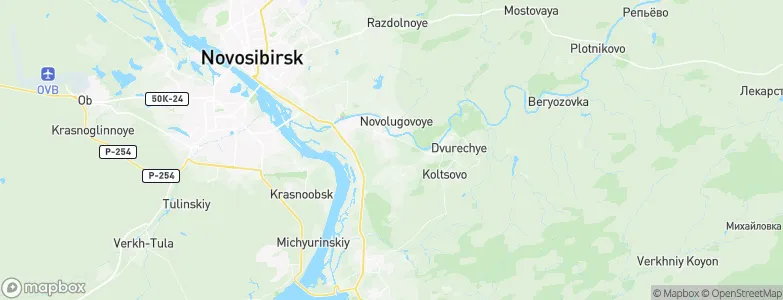 Inskaya, Russia Map