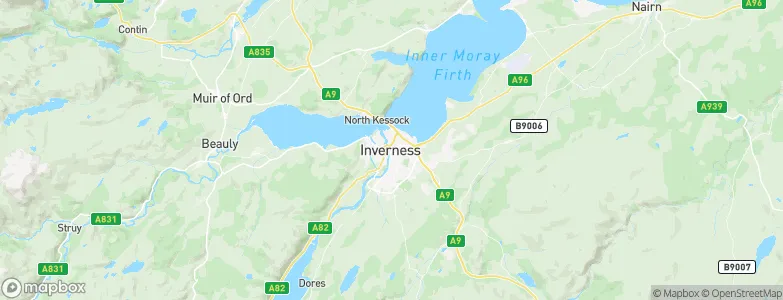 Inverness, United Kingdom Map