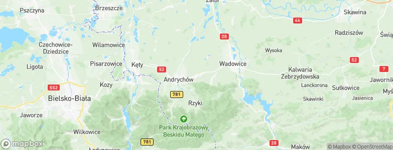 Inwałd, Poland Map