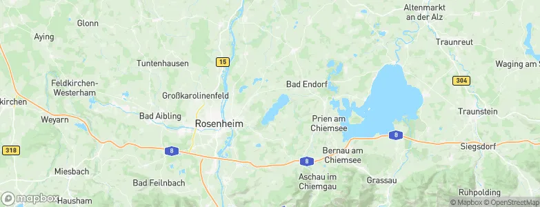 Inzenham, Germany Map
