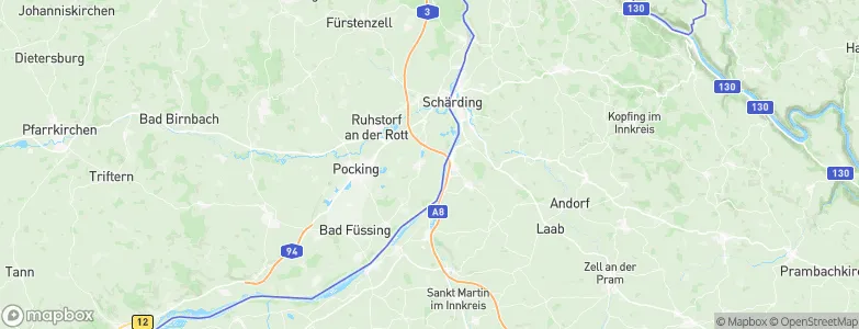 Inzing, Germany Map