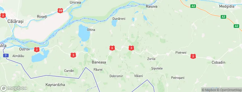 Ion Corvin, Romania Map