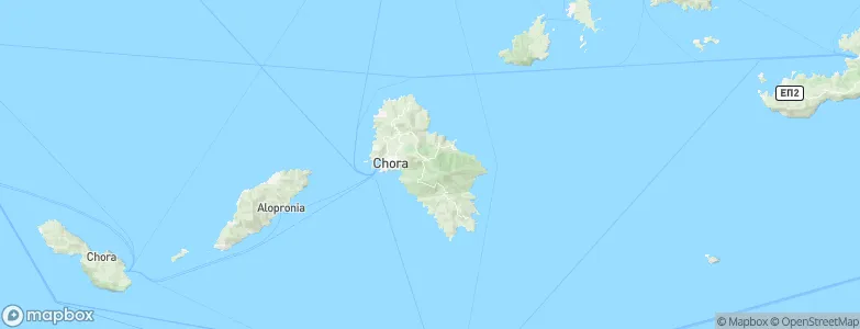 Ios, Greece Map