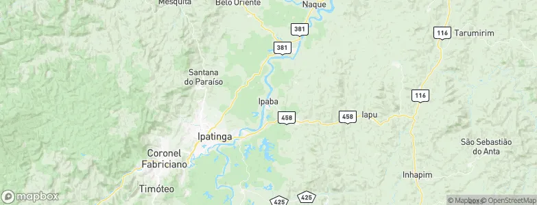 Ipaba, Brazil Map