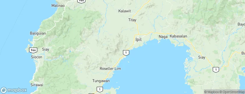 Ipil, Philippines Map