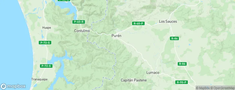 Ipinco, Chile Map