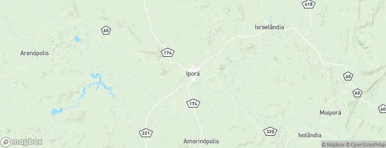 Iporá, Brazil Map