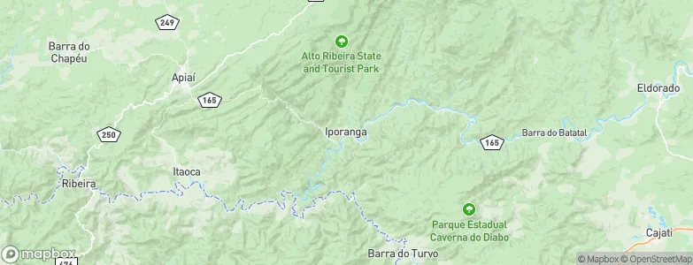 Iporanga, Brazil Map