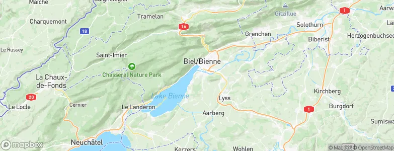 Ipsach, Switzerland Map