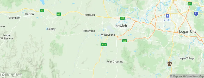 Ipswich, Australia Map