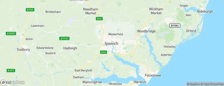 Ipswich, United Kingdom Map