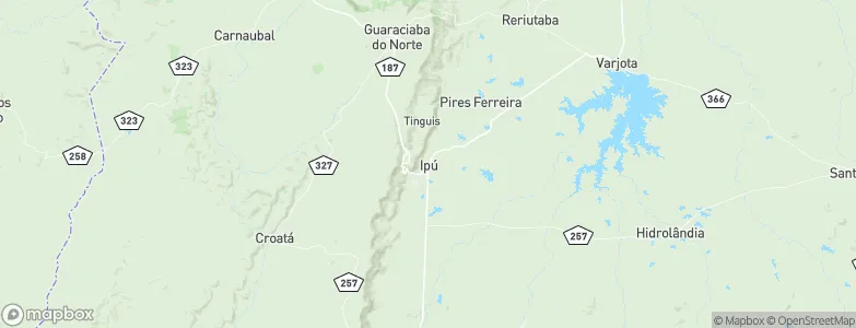 Ipu, Brazil Map