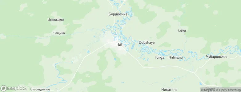 Irbit, Russia Map