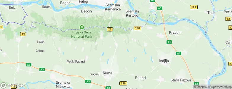 Irig, Serbia Map