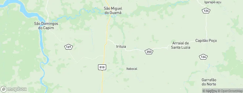 Irituia, Brazil Map