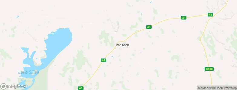 Iron Knob, Australia Map