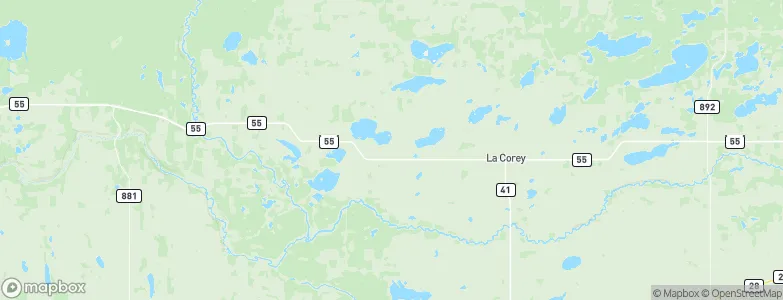 Iron River, Canada Map