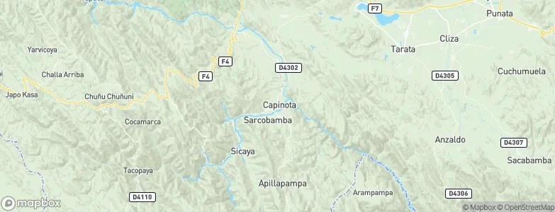 Irpa Irpa, Bolivia Map