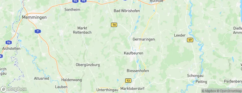 Irsee, Germany Map
