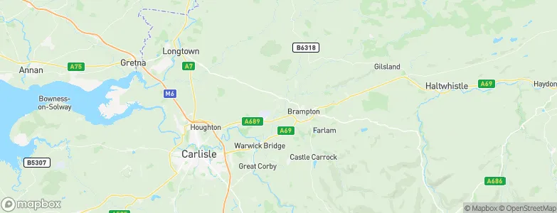 Irthington, United Kingdom Map