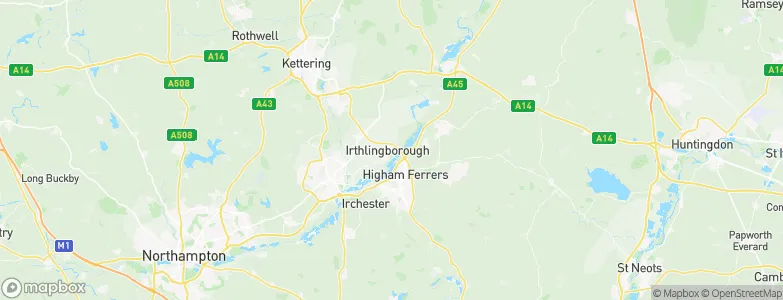 Irthlingborough, United Kingdom Map