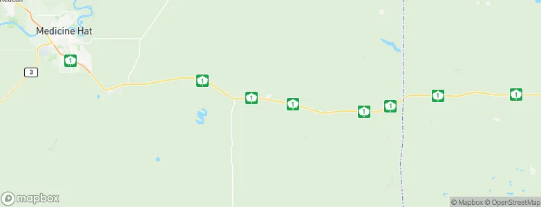 Irvine, Canada Map