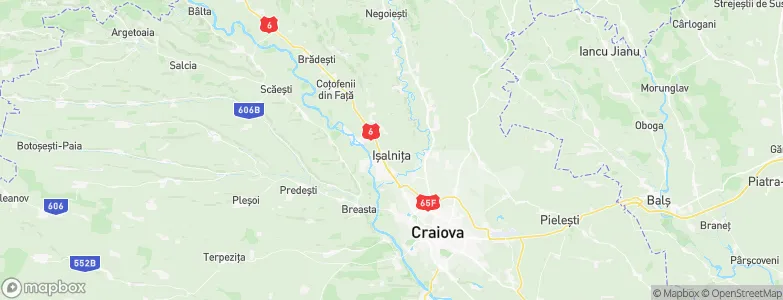 Işalniţa, Romania Map