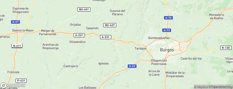 Isar, Spain Map