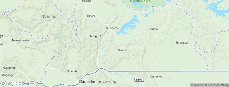 Isingiro, Uganda Map