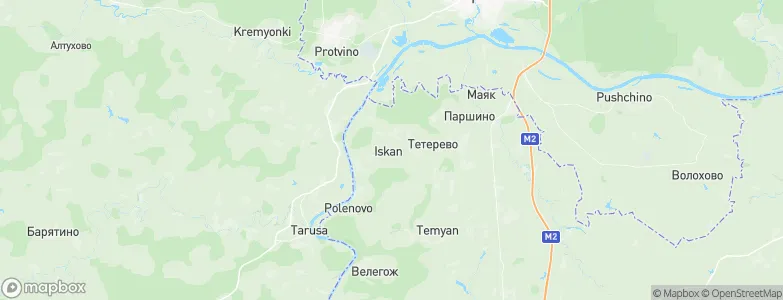 Iskan’, Russia Map