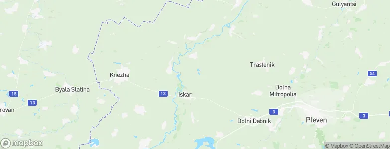 Iskar, Bulgaria Map