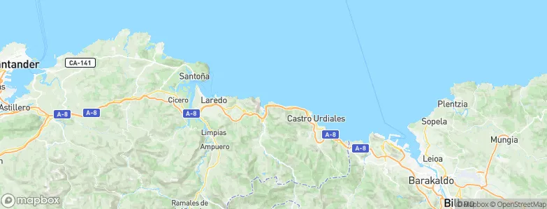 Islares, Spain Map