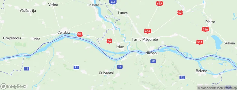 Islaz, Romania Map
