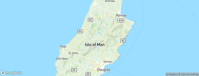Isle of Man, Isle of Man Map
