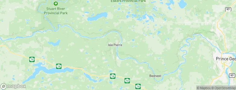 Isle Pierre, Canada Map