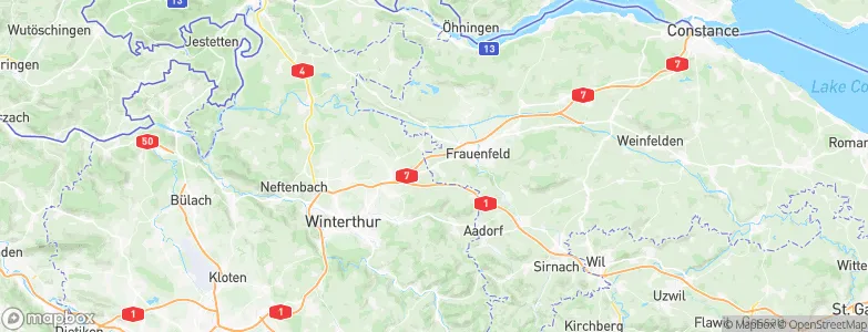 Islikon, Switzerland Map