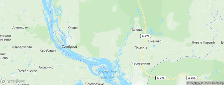 Ismentsy, Russia Map