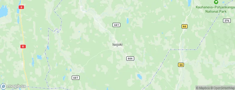 Isojoki, Finland Map