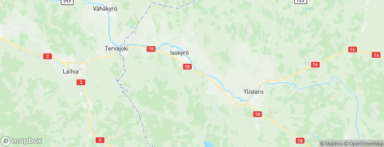 Isokyrö, Finland Map