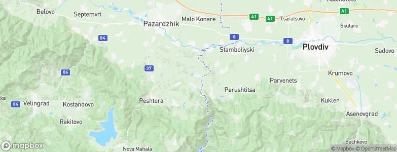 Isperikhovo, Bulgaria Map