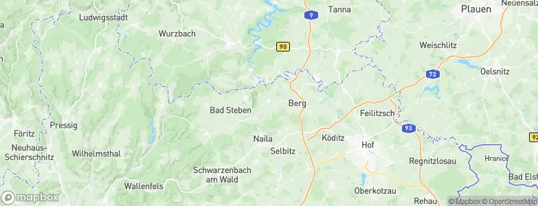 Issigau, Germany Map