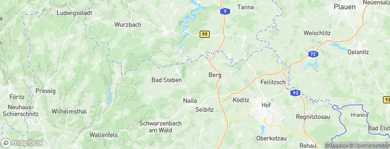 Issigau, Germany Map