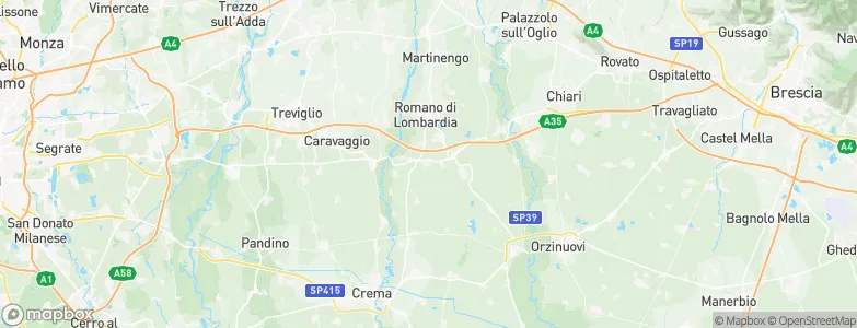 Isso, Italy Map