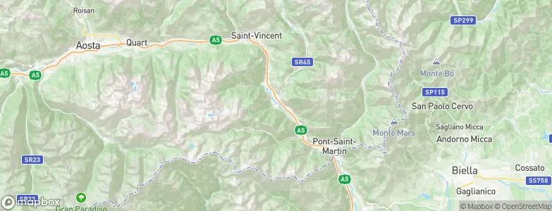 Issogne, Italy Map